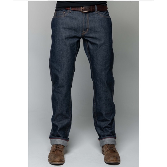 TOBACCO MOTORWEAR COMPANY CABALLO RELAXED FIT RIDING JEANS SIZE 36 - Picture 10 of 13